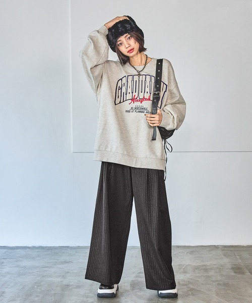 PAGEBOY(ページボーイ)の「ヴィンテージフライトキャップ(キャップ・レディース・ブラック/ブラウン・FREE)」の20枚目の写真