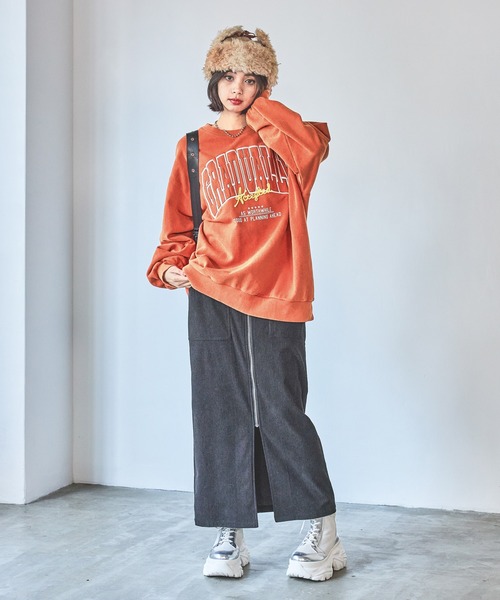 PAGEBOY(ページボーイ)の「ヴィンテージフライトキャップ(キャップ・レディース・ブラック/ブラウン・FREE)」の22枚目の写真