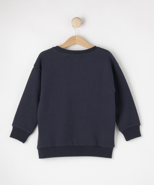 THE SHOP TK （ザ ショップ ティーケー ）の「◆【110-150/裏起毛】ぷっくりロゴプルオーバー/洗濯機OK（スウェット・キッズ・ネイビー/ブラック/ピンク系その他・11/12/13/14/15 ）」の14枚目の写真