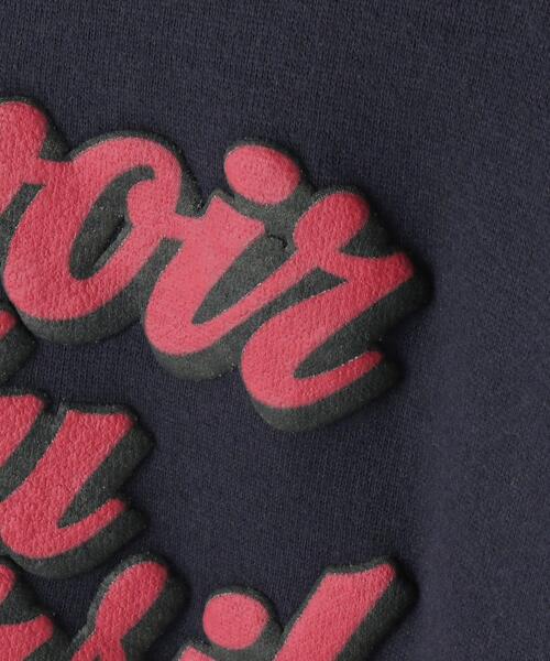 THE SHOP TK （ザ ショップ ティーケー ）の「◆【110-150/裏起毛】ぷっくりロゴプルオーバー/洗濯機OK（スウェット・キッズ・ネイビー/ブラック/ピンク系その他・11/12/13/14/15 ）」の18枚目の写真