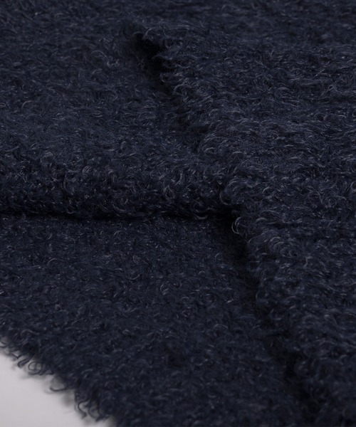 MUHET(ミュエータ)の「フェザーヤーンクマニット(ニット/セーター・レディース・ネイビー/グリーン・X-LARGE/MEDIUM)」の22枚目の写真
