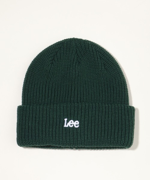 Lee（リー）の「【Lee/リー】LE 3D EMB WATCH ACRYLIC / ロゴ刺繍 リブ編みニットキャップ/ビーニー（ニットキャップ/ビーニー・メンズ・ライトベージュ/ブラック×ホワイト/ピンク/グリーン/グレー/ブラウン/ブラック・FREE）」の6枚目の写真