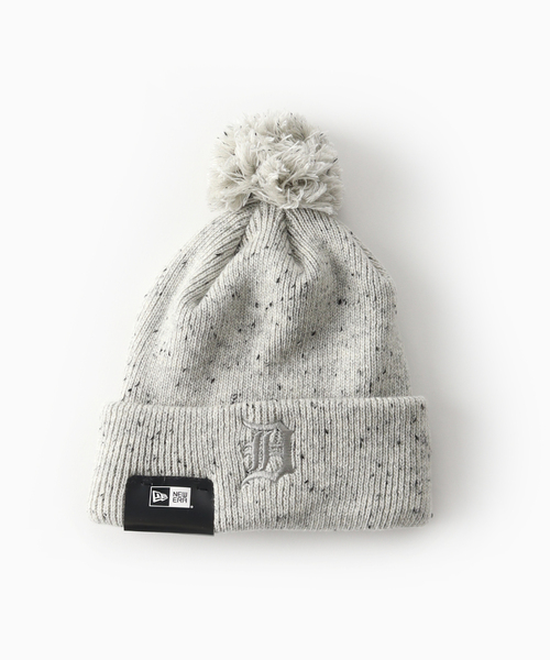 NEW ERA(ニューエラ)の「NEW ERA / ニューエラ 別注 POM-PON ネップニットキャップ Tigers(ハット・メンズ・チャコールグレー・FREE)」の1枚目の写真