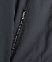 URU（ウル）の「URU / ウル : NYLON FLEECE - ZIP UP BLOUSON