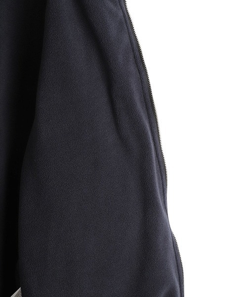 URU（ウル）の「URU / ウル : NYLON FLEECE - ZIP UP BLOUSON : 24FNF01[COR]（ブルゾン・メンズ・グレー系その他・2）」の8枚目の写真