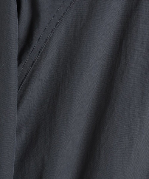 URU（ウル）の「URU / ウル : NYLON FLEECE - ZIP UP BLOUSON : 24FNF01[COR]（ブルゾン・メンズ・グレー系その他・2）」の7枚目の写真