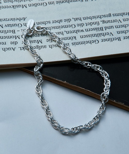 SILVER925 TWIST CHAIN BRACELET/シルバー/ブレス MAISON CLUB】Twist Chain Bracelet /Silver925/ KUN