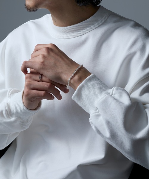 SILVER925 TWIST CHAIN BRACELET/シルバー/ブレス MAISON CLUB】Twist Chain Bracelet /Silver925/ KUN