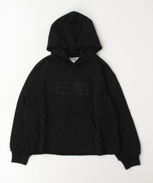 MM6 Maison Margiela パーカー 12Y黒 MM6 Maison Margiela パーカー 12Y黒