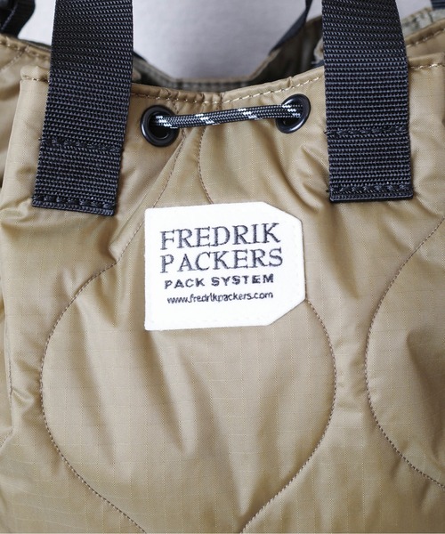 FREDRIK PACKERS(フレドリックパッカーズ)の「『FREDRIK PACKERS』 70D BLOOM SHOULDER QUILTING(ショルダーバッグ・レディース・ブラック/ダークベージュ・FREE)」の19枚目の写真