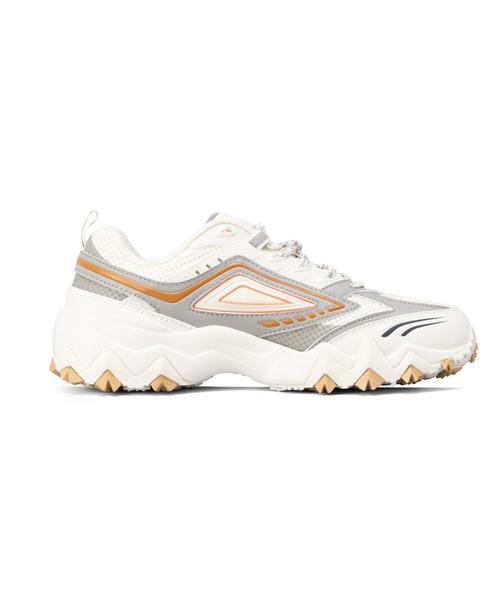 FILA（フィラ）の「OAKMONT TR v3（スニーカー・レディース・ホワイト×グレー/ホワイト系その他・25.0cm/24.0cm/29.0cm/28.0cm/27.0cm/26.0cm/23.0cm）」の13枚目の写真