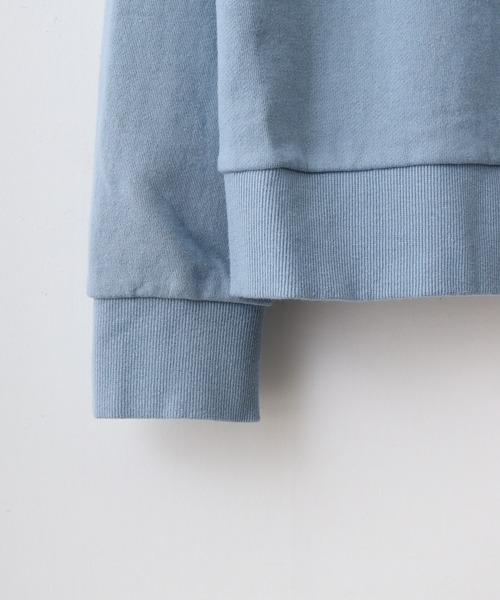 LUMBER（ランバー）の「刺繍スウェット（スウェット・メンズ・アイボリー/ライトブルー/ブラック・M/L/XL）」の18枚目の写真