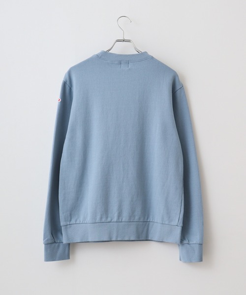LUMBER（ランバー）の「刺繍スウェット（スウェット・メンズ・アイボリー/ライトブルー/ブラック・M/L/XL）」の4枚目の写真