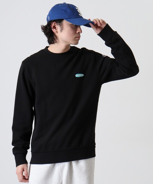 LUMBER（ランバー）の「刺繍スウェット（スウェット・メンズ・アイボリー/ライトブルー/ブラック・M/L/XL）」の6枚目の写真