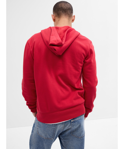GAP（ギャップ）の「リラックス GAPロゴ ジップアップパーカー(ユニセックス)（パーカー・メンズ・ホワイト系その他/イエロー/レッド/ベージュ/レッド系その他/グリーン/ブラウン/グリーン系その他/ワイン/ベージュ系その他・S/XS/XL/L/M）」の21枚目の写真