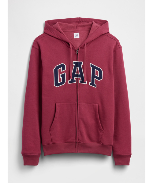 セール】リラックス GAPロゴ ジップアップパーカー(ユニセックス