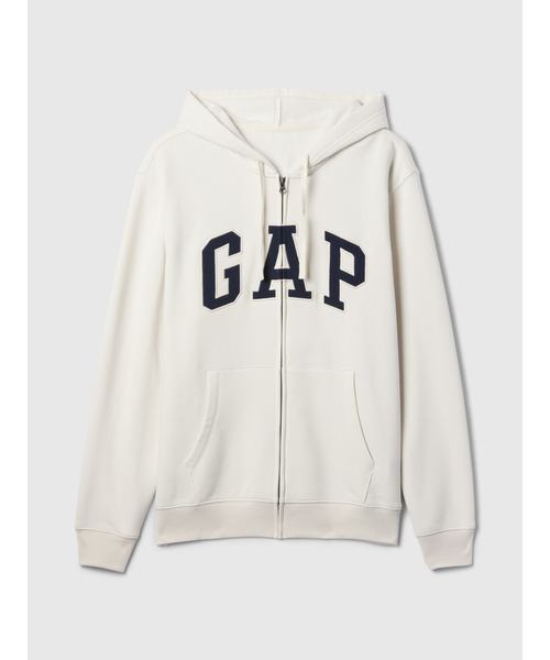 セール】リラックス GAPロゴ ジップアップパーカー(ユニセックス