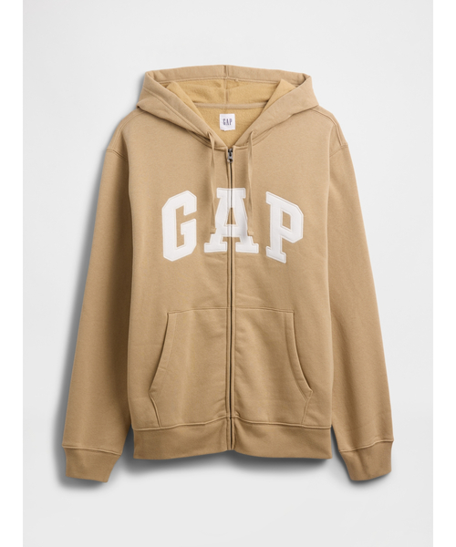 GAP（ギャップ）の「リラックス GAPロゴ ジップアップパーカー(ユニセックス)（パーカー・メンズ・ホワイト系その他/イエロー/レッド/ベージュ/レッド系その他/グリーン/ブラウン/グリーン系その他/ワイン/ベージュ系その他・S/XS/XL/L/M）」の19枚目の写真
