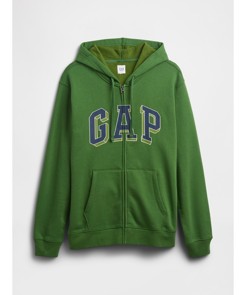 GAP（ギャップ）の「リラックス GAPロゴ ジップアップパーカー(ユニセックス)（パーカー・メンズ・ホワイト系その他/イエロー/レッド/ベージュ/レッド系その他/グリーン/ブラウン/グリーン系その他/ワイン/ベージュ系その他・S/XS/XL/L/M）」の21枚目の写真