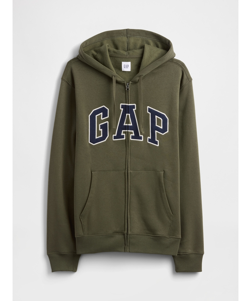 GAP（ギャップ）の「リラックス GAPロゴ ジップアップパーカー(ユニセックス)（パーカー・メンズ・ホワイト系その他/イエロー/レッド/ベージュ/レッド系その他/グリーン/ブラウン/グリーン系その他/ワイン/ベージュ系その他・S/XS/XL/L/M）」の22枚目の写真