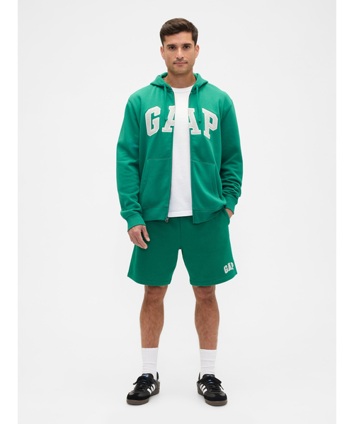 GAP（ギャップ）の「リラックス GAPロゴ ジップアップパーカー(ユニセックス)（パーカー・メンズ・ホワイト系その他/イエロー/レッド/ベージュ/レッド系その他/グリーン/ブラウン/グリーン系その他/ワイン/ベージュ系その他・S/XS/XL/L/M）」の20枚目の写真