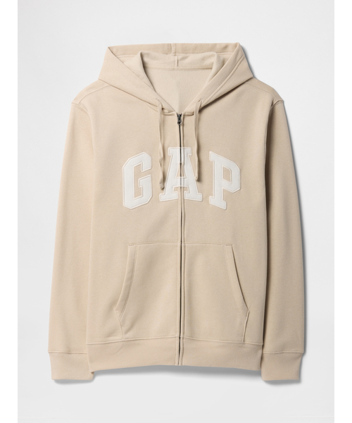 GAP（ギャップ）の「リラックス GAPロゴ ジップアップパーカー(ユニセックス)（パーカー・メンズ・ホワイト系その他/イエロー/レッド/ベージュ/レッド系その他/グリーン/ブラウン/グリーン系その他/ワイン/ベージュ系その他・S/XS/XL/L/M）」の19枚目の写真