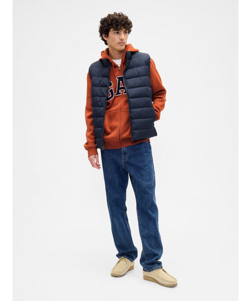 GAP（ギャップ）の「リラックス GAPロゴ ジップアップパーカー(ユニセックス)（パーカー・メンズ・ホワイト系その他/イエロー/レッド/ベージュ/レッド系その他/グリーン/ブラウン/グリーン系その他/ワイン/ベージュ系その他・S/XS/XL/L/M）」の18枚目の写真