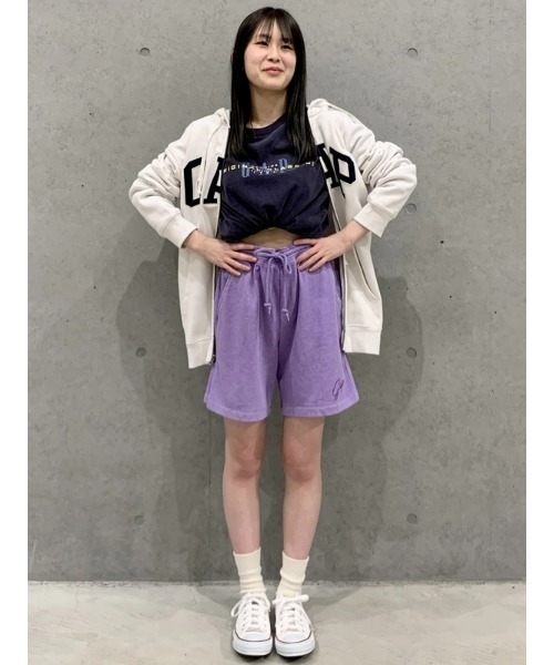 GAP（ギャップ）の「リラックス GAPロゴ ジップアップパーカー(ユニセックス)（パーカー・メンズ・ホワイト系その他/イエロー/レッド/ベージュ/レッド系その他/グリーン/ブラウン/グリーン系その他/ワイン/ベージュ系その他・S/XS/XL/L/M）」の13枚目の写真