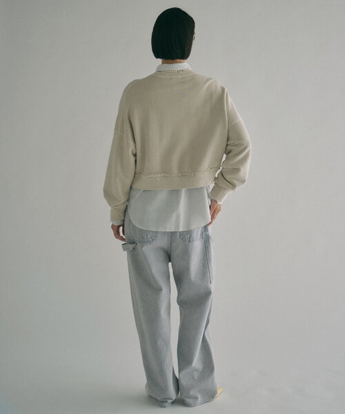 Whim Gazette（ウィムガゼット）の「【GEMINI】ペインターデニムパンツ（デニムパンツ・レディース・ライトグレー・36/38）」の21枚目の写真