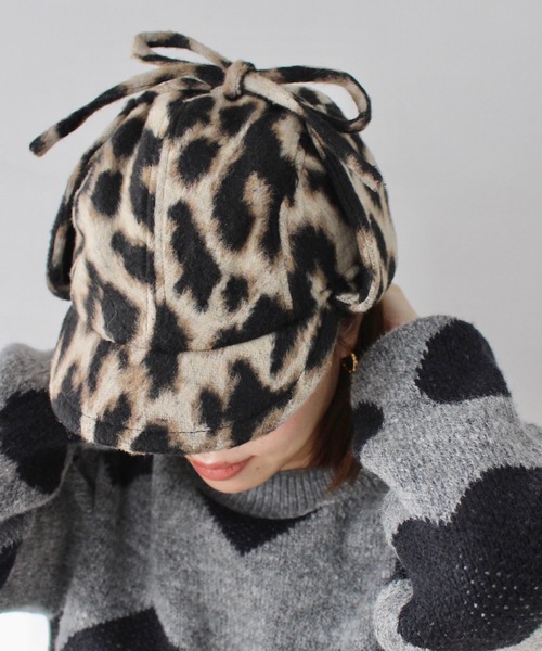 SANSeLF（サンセルフ）の「２WAY フライトキャップ【SANSeLF】sana24a023（キャップ・レディース・チャコールグレー/グレー/ベージュ・FREE）」の15枚目の写真