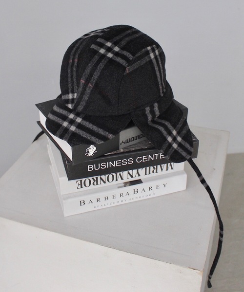 SANSeLF（サンセルフ）の「２WAY フライトキャップ【SANSeLF】sana24a023（キャップ・レディース・チャコールグレー/グレー/ベージュ・FREE）」の17枚目の写真