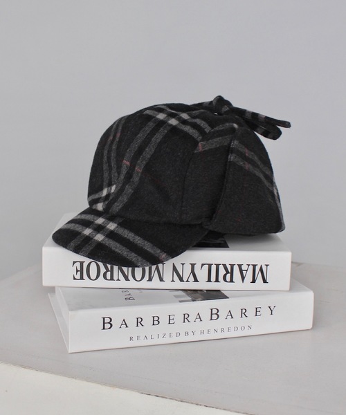 SANSeLF（サンセルフ）の「２WAY フライトキャップ【SANSeLF】sana24a023（キャップ・レディース・チャコールグレー/グレー/ベージュ・FREE）」の18枚目の写真