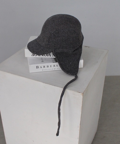 SANSeLF（サンセルフ）の「２WAY フライトキャップ【SANSeLF】sana24a023（キャップ・レディース・チャコールグレー/グレー/ベージュ・FREE）」の19枚目の写真