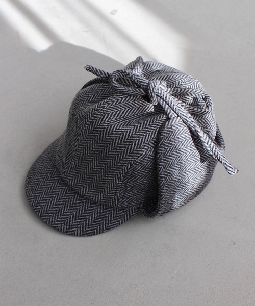 SANSeLF（サンセルフ）の「２WAY フライトキャップ【SANSeLF】sana24a023（キャップ・レディース・チャコールグレー/グレー/ベージュ・FREE）」の20枚目の写真