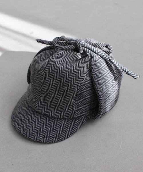 SANSeLF（サンセルフ）の「２WAY フライトキャップ【SANSeLF】sana24a023（キャップ・レディース・チャコールグレー/グレー/ベージュ・FREE）」の21枚目の写真