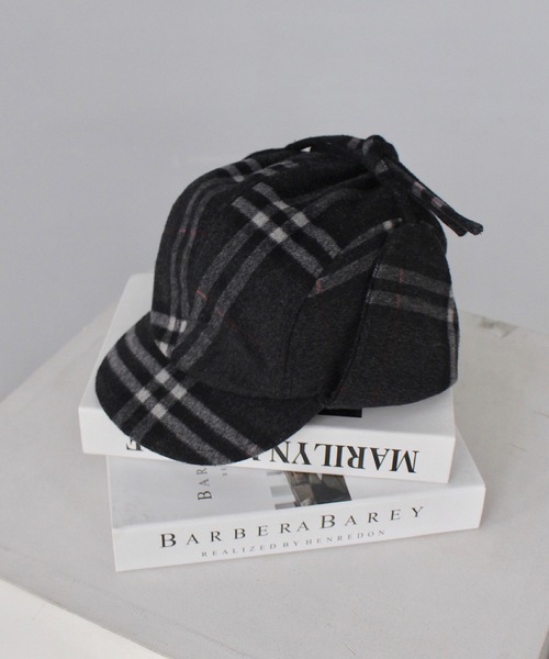 SANSeLF（サンセルフ）の「２WAY フライトキャップ【SANSeLF】sana24a023（キャップ・レディース・チャコールグレー/グレー/ベージュ・FREE）」の22枚目の写真