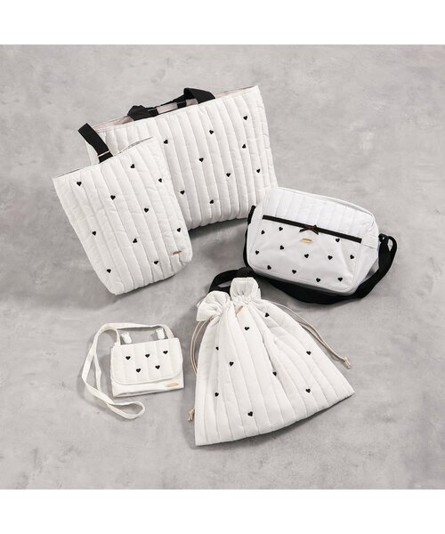 apres les cours（アプレレクール）の「3柄 レッスントート（トートバッグ・キッズ・ブルー/アイボリー/ラベンダー・FREE）」の7枚目の写真