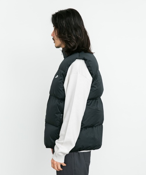 NIKE（ナイキ）の「NIKE　TF クラブ パファー ベスト（ダウンベスト・メンズ・ブラック・MEDIUM/LARGE）」の10枚目の写真