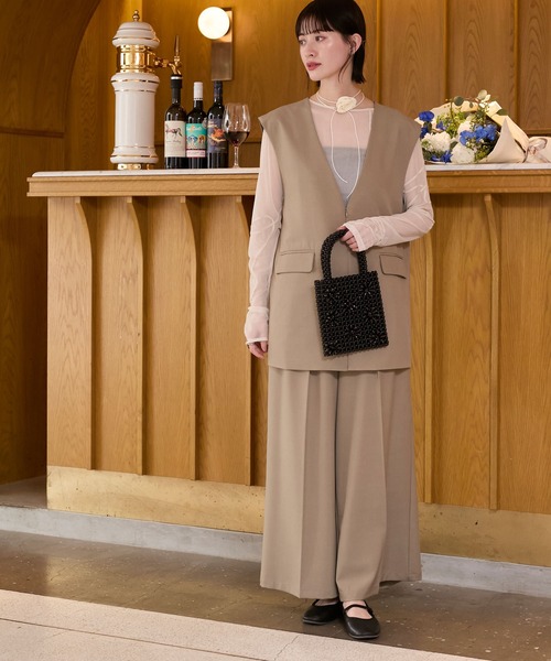 forksy.（フォルクシー）の「【forksy.】【オケージョン対応】ビーズ フラワーモチーフ バッグ（ハンドバッグ・レディース・シルバー/ブラック/ホワイト・FREE）」の20枚目の写真