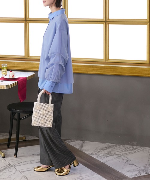 forksy.（フォルクシー）の「【forksy.】【オケージョン対応】ビーズ フラワーモチーフ バッグ（ハンドバッグ・レディース・シルバー/ブラック/ホワイト・FREE）」の12枚目の写真