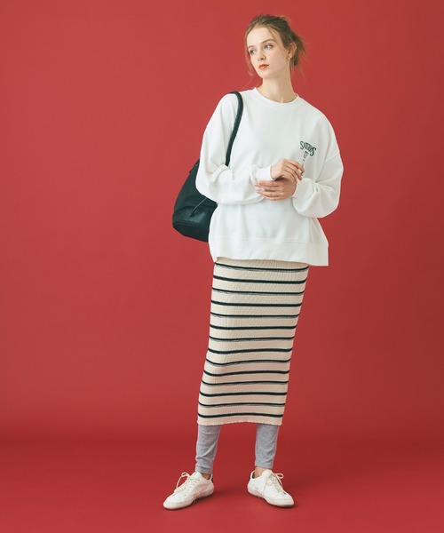 セール】【WEB限定セール】リブハイウエストレギンス（レギンス