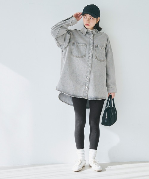 セール】【WEB限定セール】リブハイウエストレギンス（レギンス