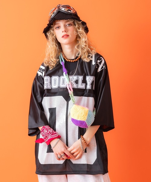 an meets zakka(アンミツザッカ)の「an meets zakka クレイジーカラフルニットショルダーバッグ(ショルダーバッグ・レディース・A/B・ONESIZE)」の14枚目の写真