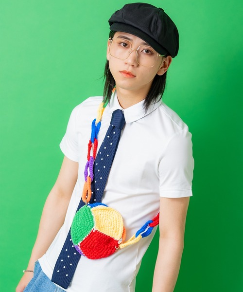 an meets zakka(アンミツザッカ)の「an meets zakka クレイジーカラフルニットショルダーバッグ(ショルダーバッグ・レディース・A/B・ONESIZE)」の18枚目の写真