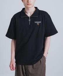 Remember.（リメンバー）の「【フラワーチャーム半袖ハーフジップ】（シャツ/ブラウス）」