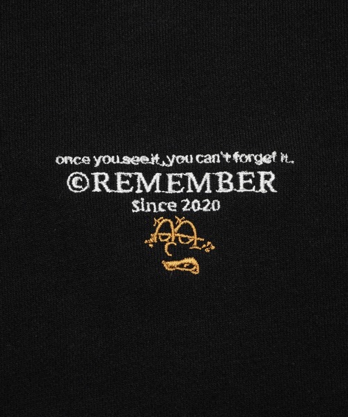 Remember.(リメンバー)の「【フラワーチャーム半袖ハーフジップ】(シャツ/ブラウス・メンズ・ライトグレー/ブラック/ネイビー・SMALL/MEDIUM/LARGE)」の13枚目の写真