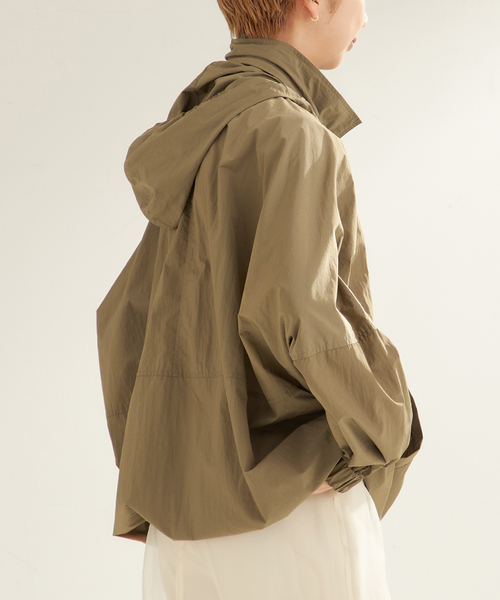 plage（プラージュ）の「LIGHT NYLON ブルゾン（ブルゾン・レディース・ブラウン・FREE）」の10枚目の写真