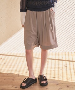 ウエストゴムイージーショートパンツｰ手洗い可ｰ