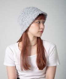 Ear-Muff Summer Knit Cap / 耳たぶ付きサマーニットキャップ（ニット