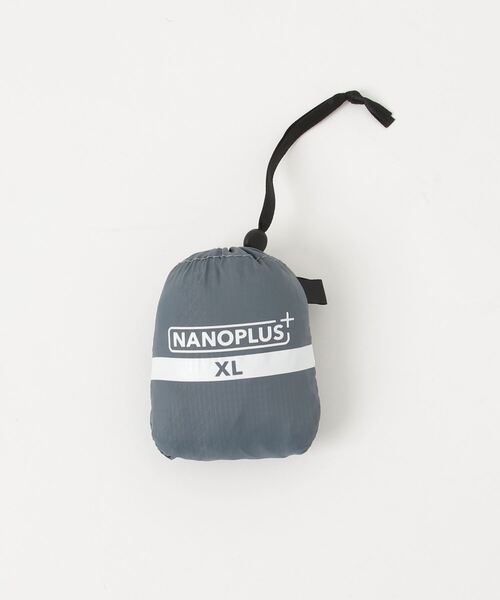 MAISON mou（メゾンムー）の「【NANOPLUS/ﾅﾉﾌﾟﾗｽ】XL グレー（エコバッグ/サブバッグ・レディース・グレー・FREE）」の5枚目の写真
